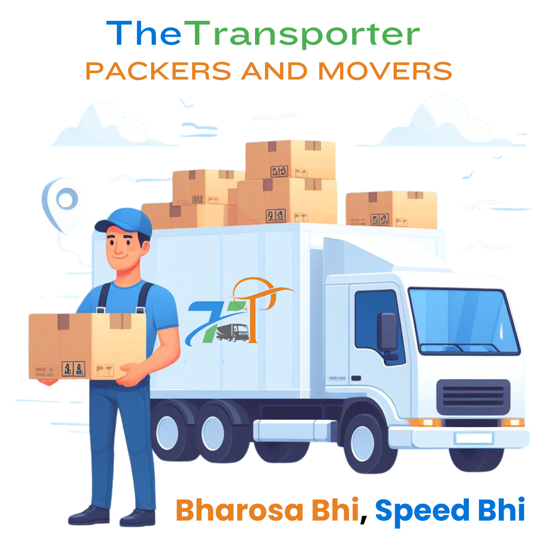 TheTransporter Packers and movers website home center advantage section graphic