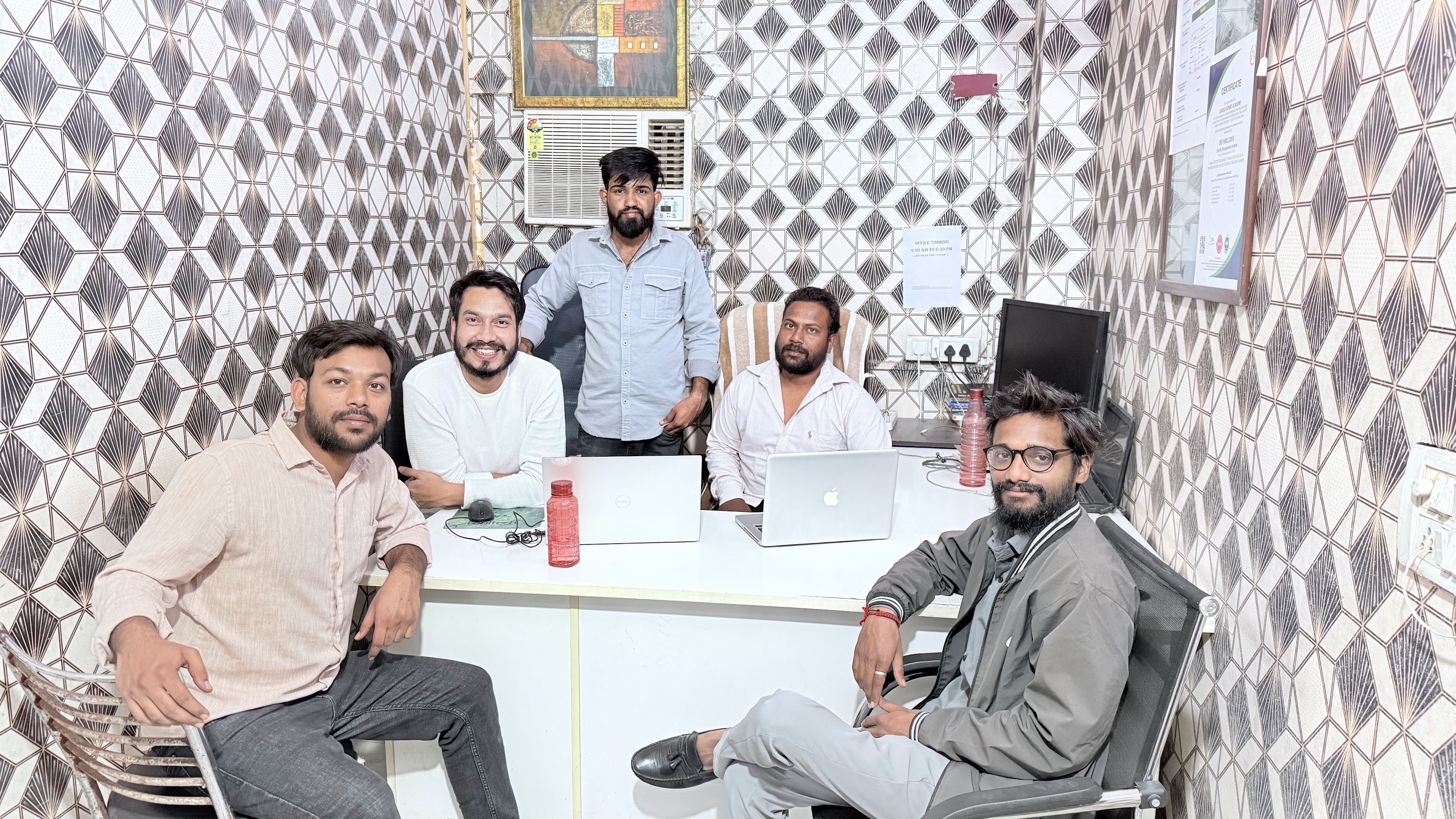 Rahul Gurjar in a team planning meeting