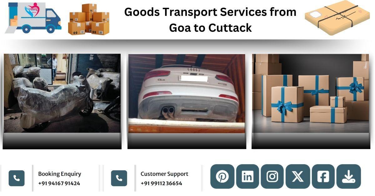 Efficient Transport Solutions from Goa to Cuttack