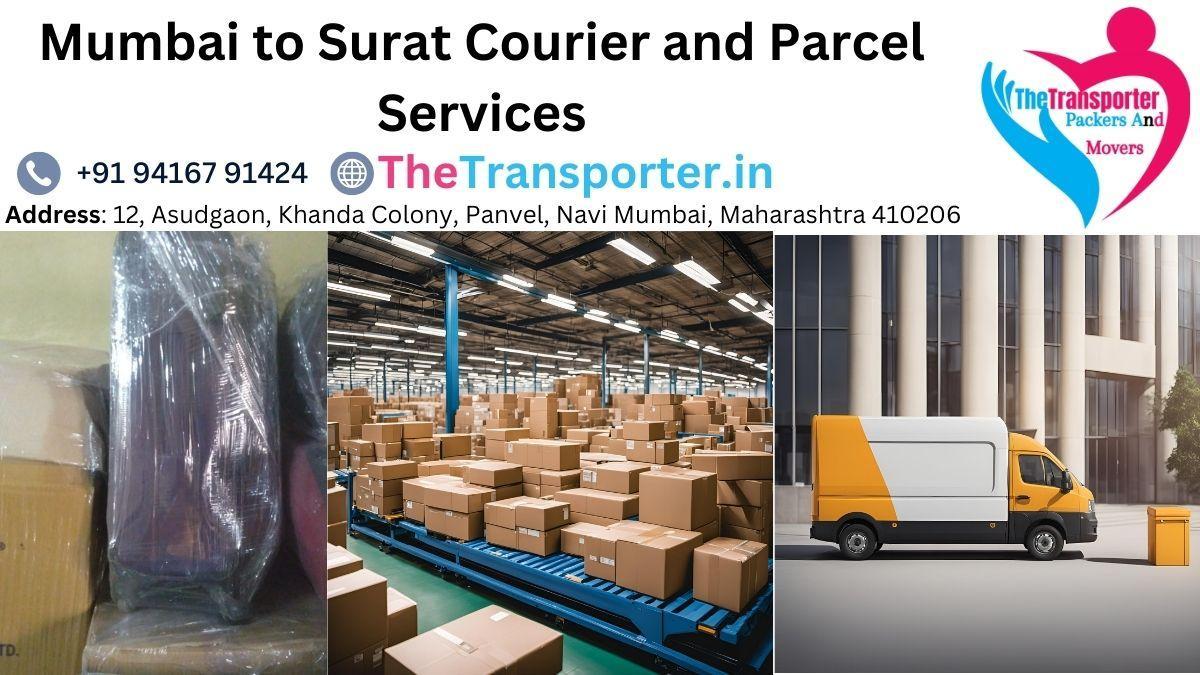 Is your parcel going west? Track it from Mumbai to Surat