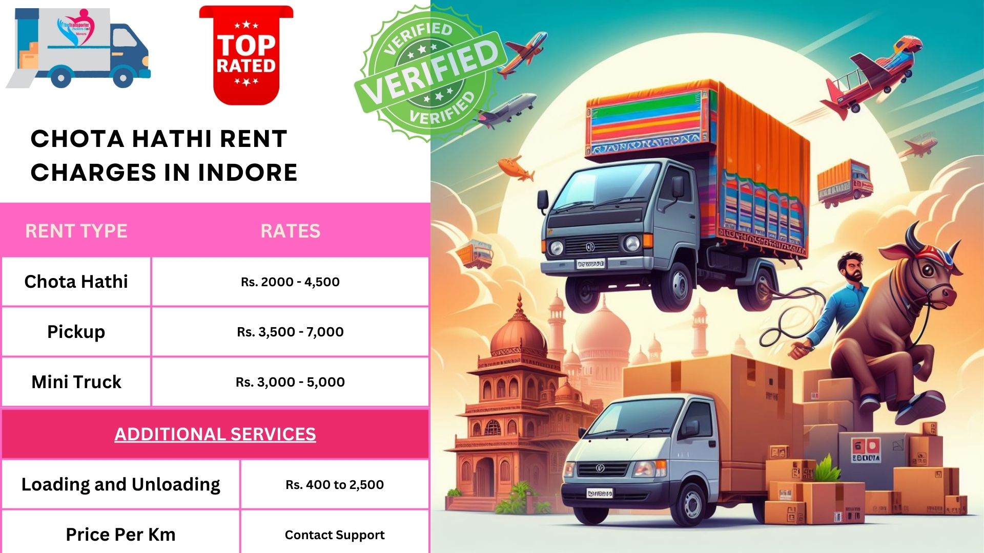 Getting the Best Chota Hathi on Rent in Indore