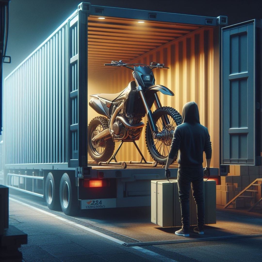 TheTransporter Packers and Movers graphic of bike shifting services in Durgapur 