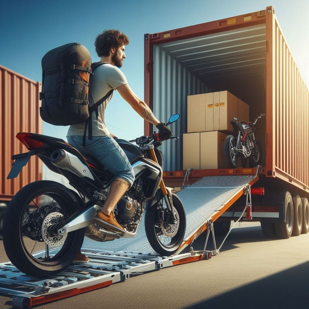TheTransporter Packers and Movers graphic of bike shifting services in Jalandhar 