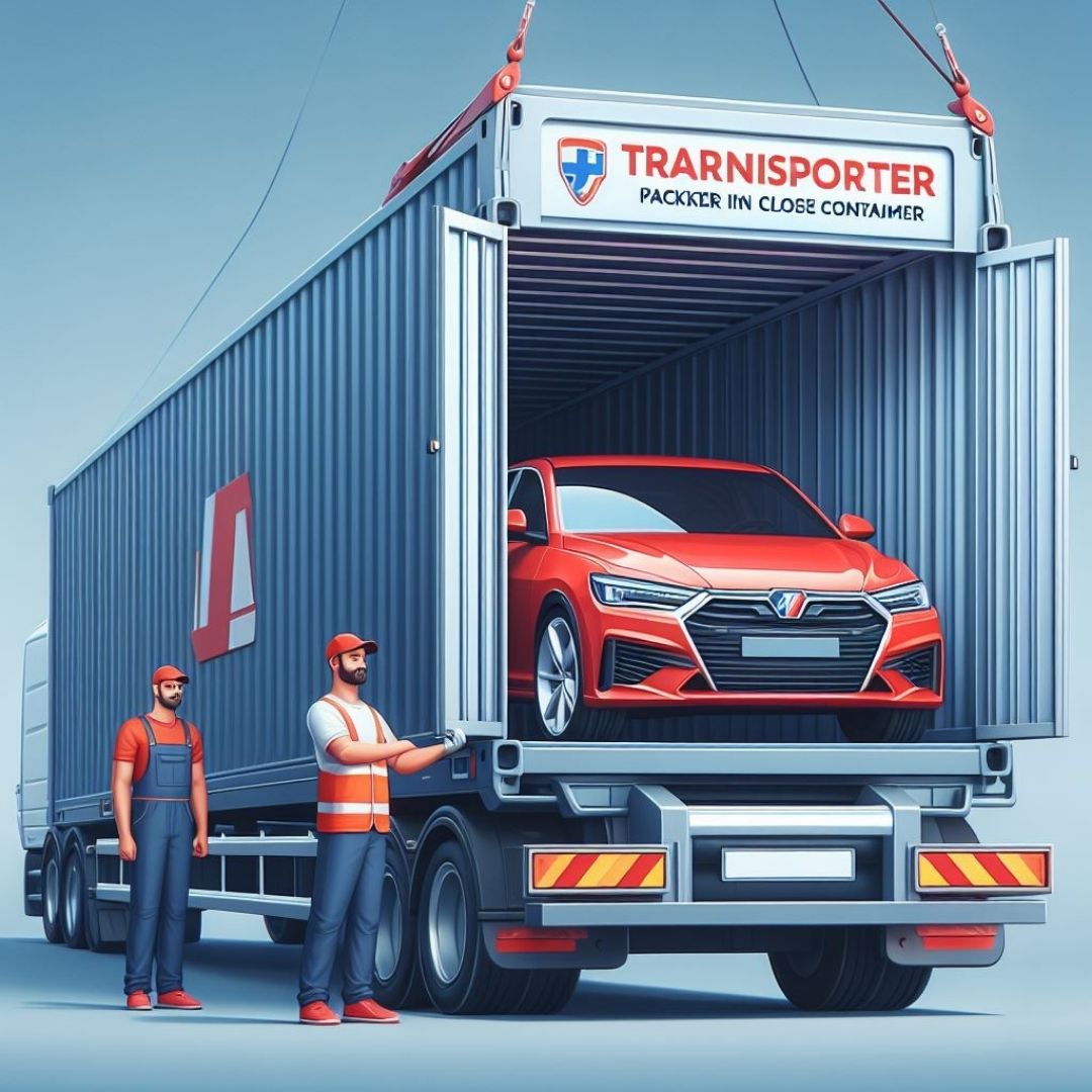 TheTransporter Packers and Movers graphic of Car shifting services in Jhansi 