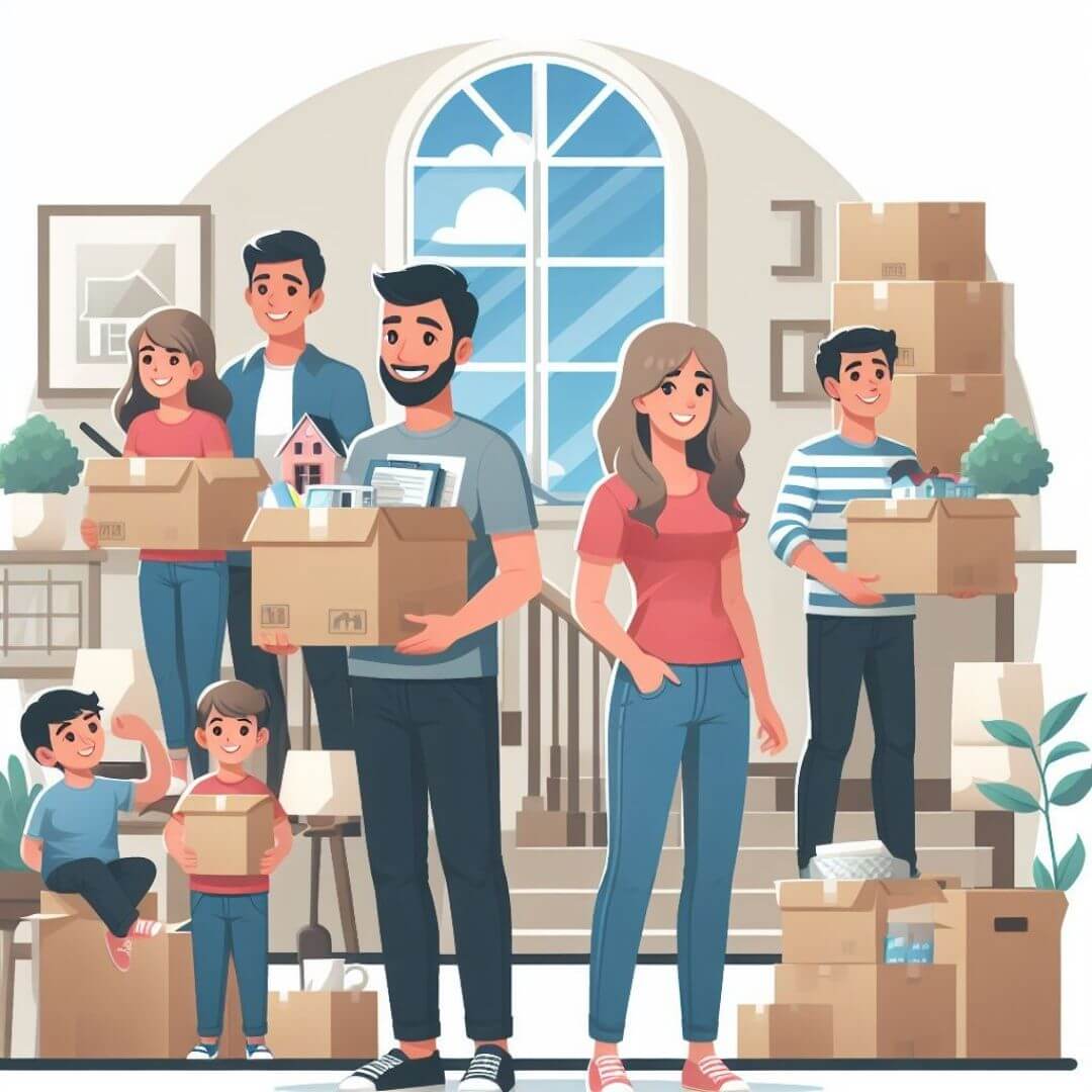 TheTransporter Packers and movers illustration of movers and Packers services in Hyderabad 