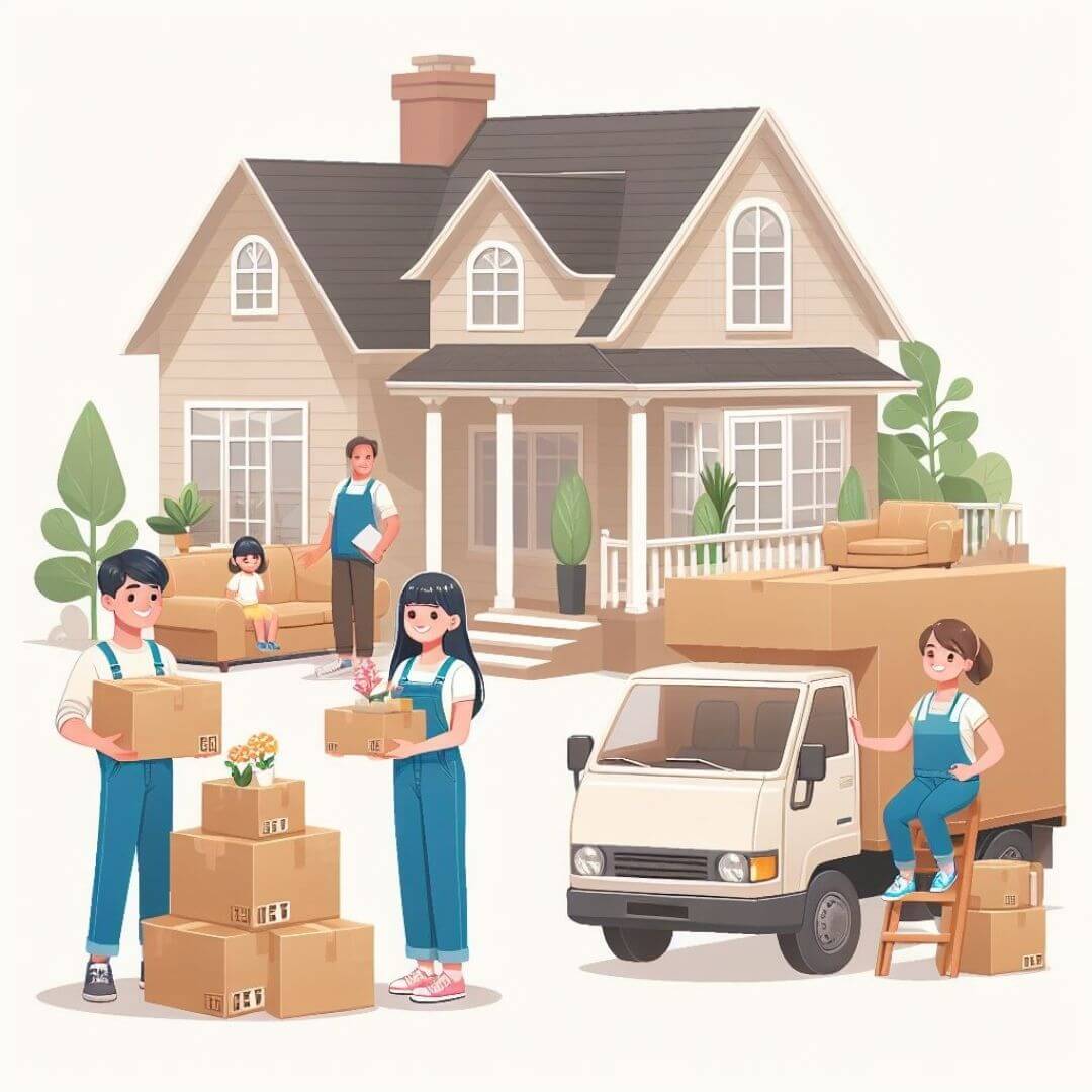 TheTransporter Packers and movers illustration of movers and Packers services in Tirunelveli 
