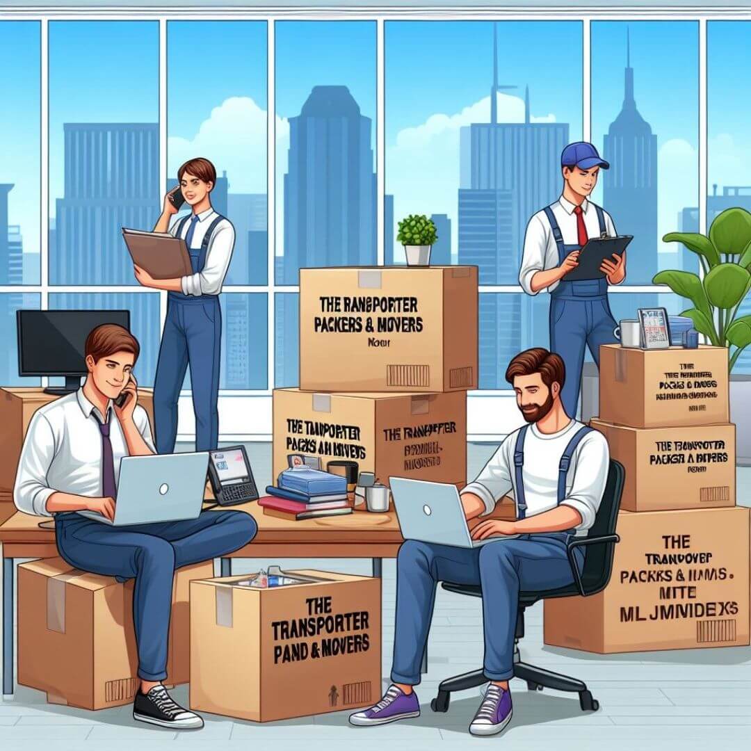 TheTransporter Packers and Movers also provide office deep cleaning services after shifting from Ahmedabad to Jodhpur