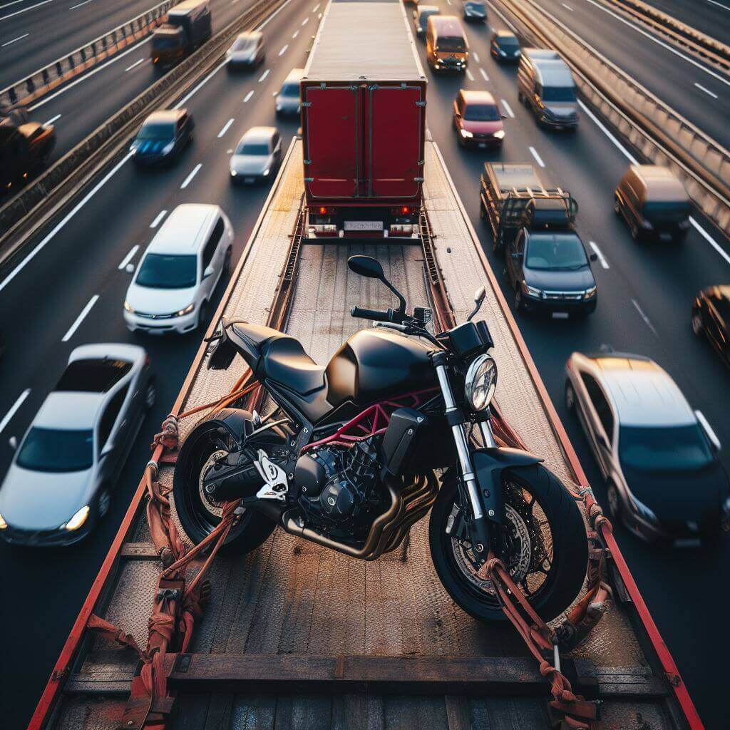TheTransporter Packers and Movers graphic image of bike transport services