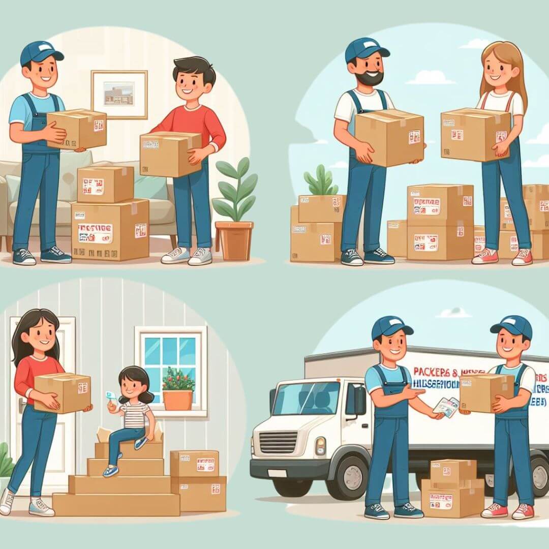 TheTransporter Packers and Movers graphic of House shifting services