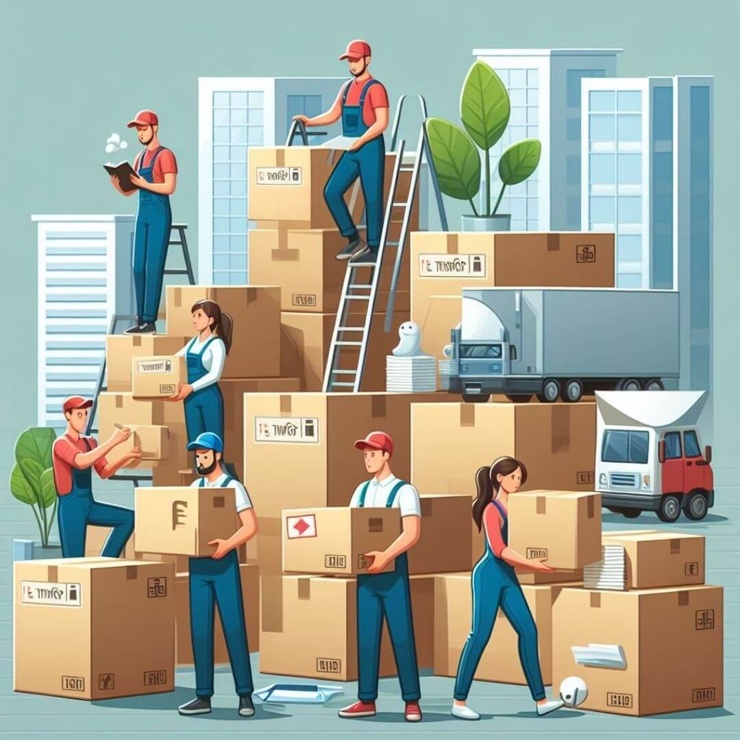 TheTransporter Packers and Movers also provide office deep cleaning services after shifting from Lucknow to Kanpur