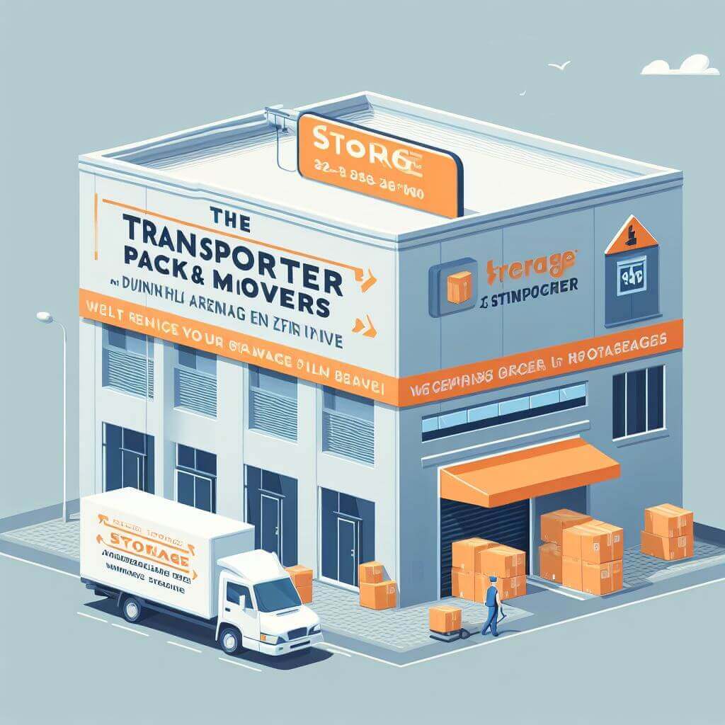 TheTransporter Packers and Movers graphic of Warehouse storage services